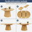 Extendable Round Dining Table-271388468