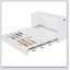 Lit escamotable avec tiroir et ensemble de prises et ports USB, structure de poulie-624301257-624301262