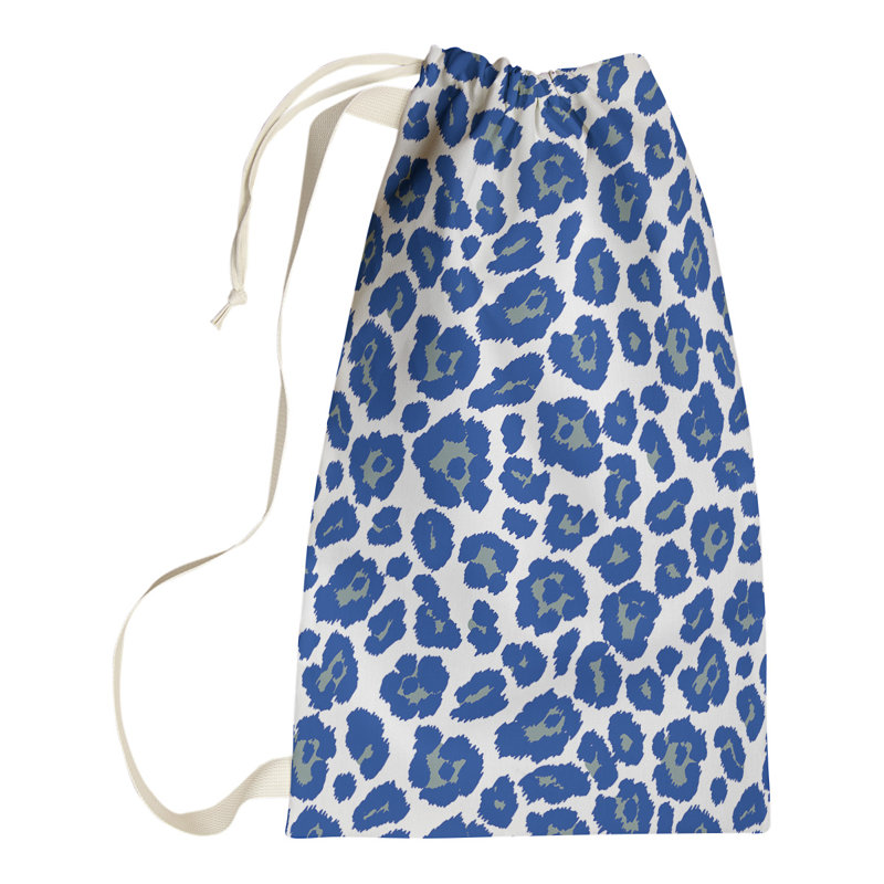Fabric Laundry Bag with Handles, 36" H x 28" W, White, Dallas