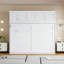 Lit escamotable mural avec armoires supérieures Murphy-2126897601-2126897607