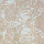 Papier peint Eliazer texturé vert bronze métallique rétro rouillé diamant damassé floral 3D