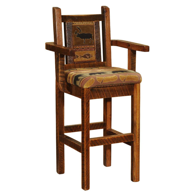 Tabouret de comptoir Barnwood Artisan