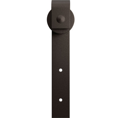 Premium J-Strap Roller Hanger Steel Single Door Barn Door Hardware Kit Standard Single