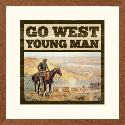 " Go West Young Man " by BG.Studio