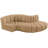 Houssam Upholstered Curved Sectional Reversible-89266584