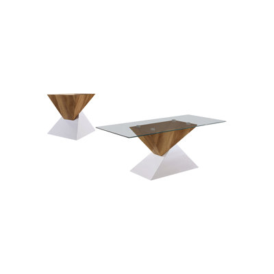 Ensemble de tables basses 2 pièces Pankow
