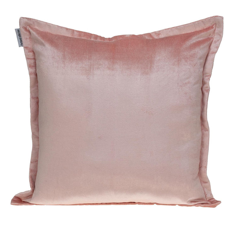 Parkland Collection Agneta Transitional Pink Throw Pillow, 24" x 24", Pink