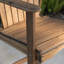 Ensemble de 2 tabourets de bar d'extérieur en bois d'acacia de qualité supérieure-1811607990