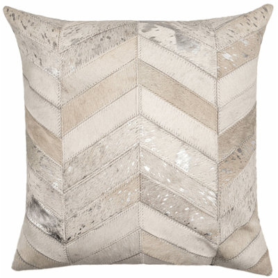 Coussins décoratifs en cuir de vache Canvello