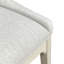 Chaise d'appoint rembourrée avec dossier demi-tonneau Shaly-124127142