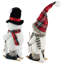 Décorations de table de Noël, bonhommes de neige, hiver