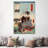 Woman With Tree Branch - Painting on Canvas-2003769043-1898873069