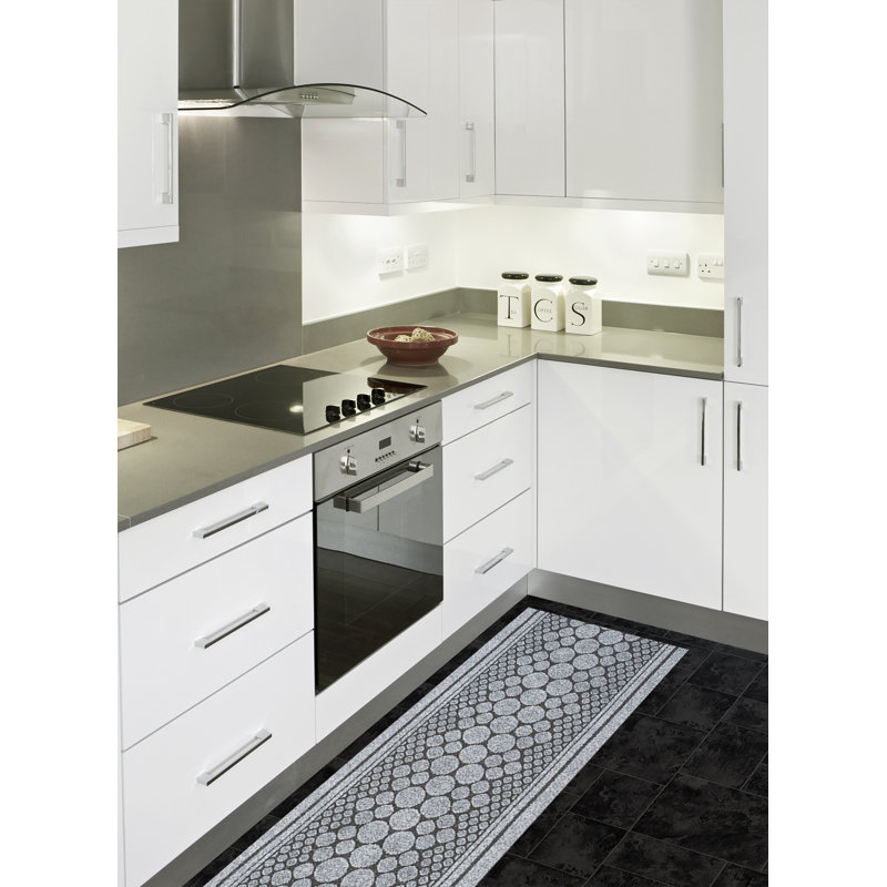 Alvardo Machine Woven Grey Indoor Rug, Runner 67 x 300cm