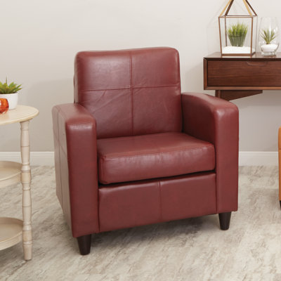 Fauteuil capitonnÃ© Pippen, 76 cm de large