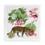 Plateau décoratif carré Leopard Walk-121429405