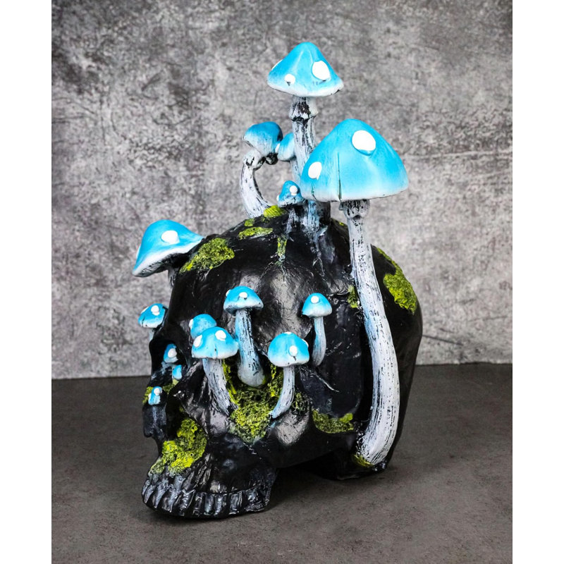 Figurine crâne de forêt Wicca