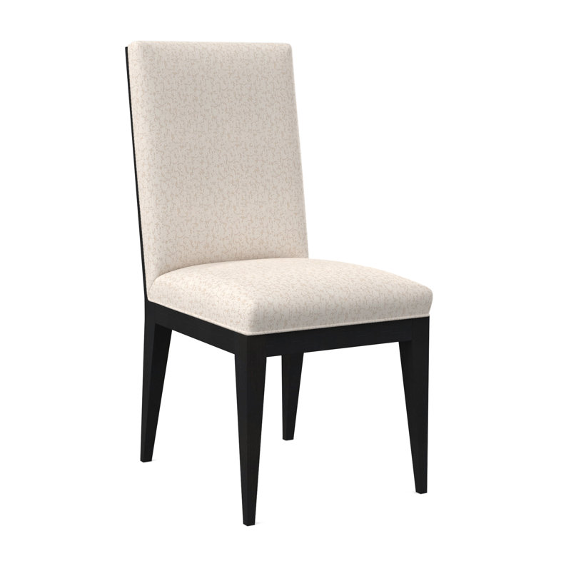 Chaise parsons rembourrée Logan, Espresso, Galet Chartres