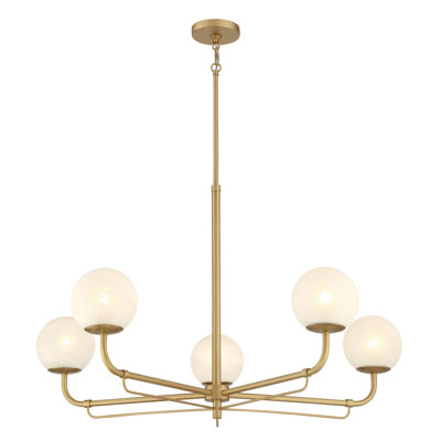 5 LIGHT CHANDELIER