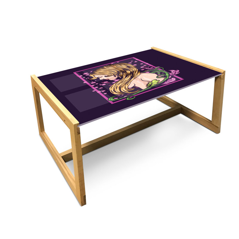 Hazele Sled Coffee Table, 40cm H x 91cm W x 62cm D