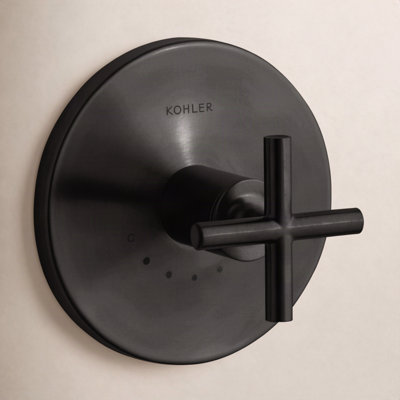 Purist Thermostatic Valve Trim with Cross Handle