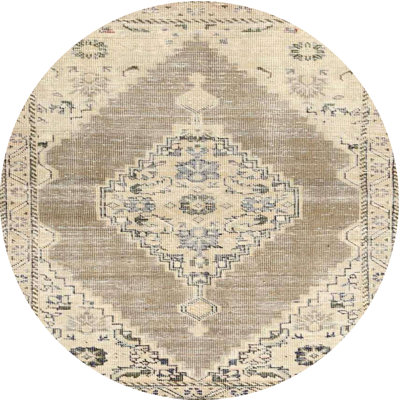 Tapis gris / olive Southwestern