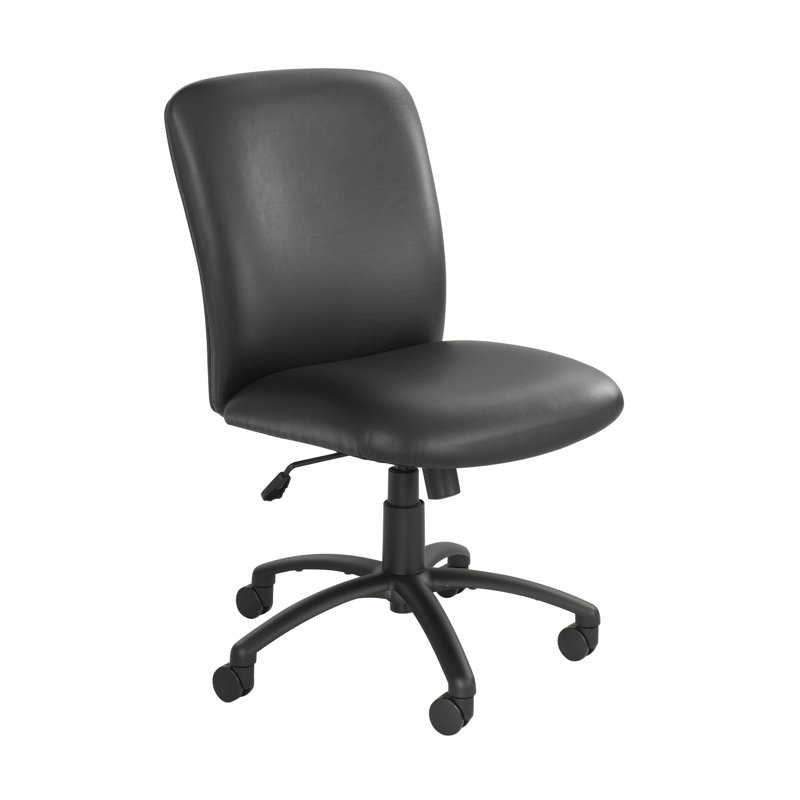 Chaise de bureau Uber Series, Vinyle noir