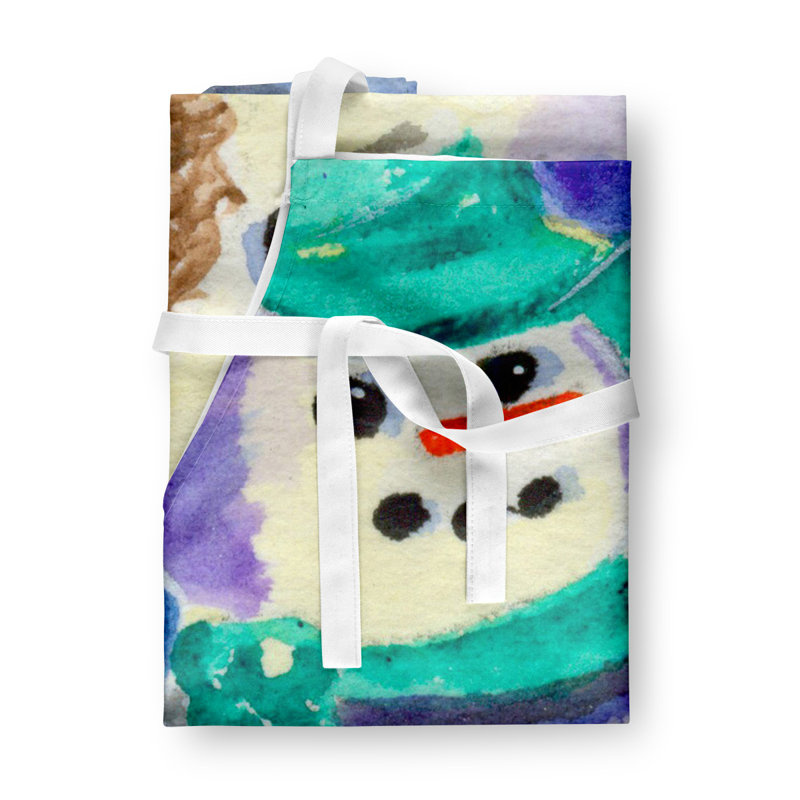 Christmas No Pattern Bib Apron