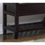 Banc de rangement pour chaussures Vannes Espresso