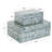 Ninon 2 Piece Handmade Mother Of Pearl Decorative Box Set