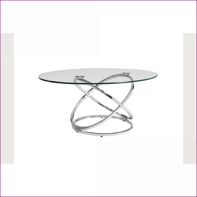 Ensemble de tables basses contemporaines en métal avec 2 tables de bout - robustes et peu encombrantes pour le salon