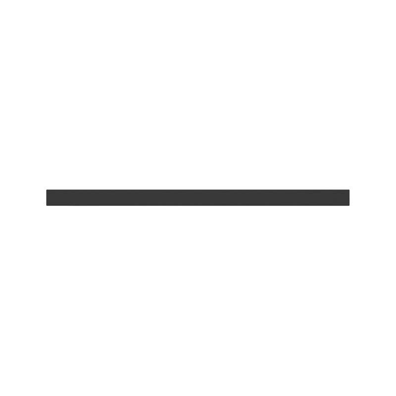 4409 Contemporary Appliance Pull, 18" CTC, Satin Black