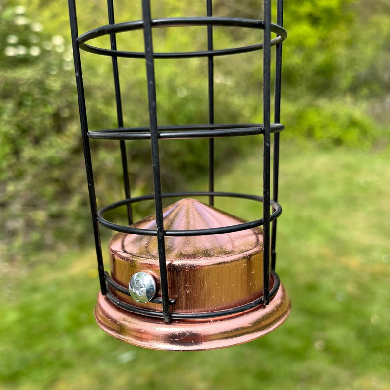 Gallinas Metal Hanging Suet Bird Feeder