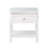 Dylan Wooden End Side Table Nightstand With Glass Top And Drawer-1640428773
