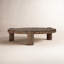 Kamira Oval Coffee Table-Dark Spalted Primavera