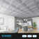 2 Ft. X 2 Ft. Glue-Up or Drop-in PVC Ceiling Tile