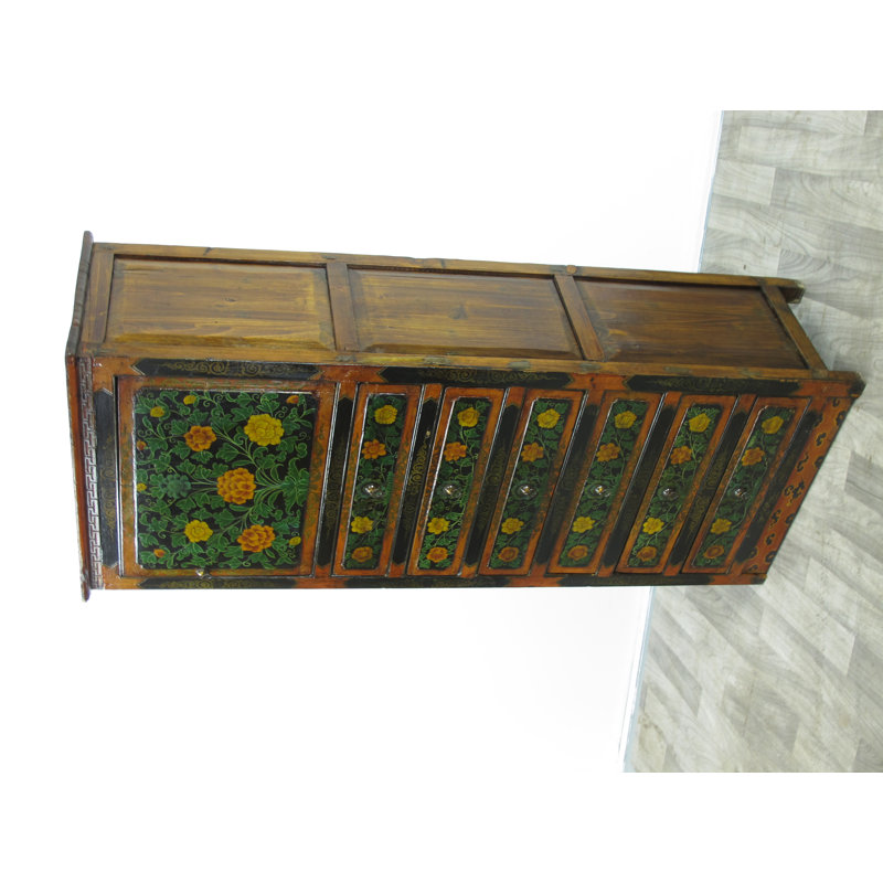 Solid Wood Accent Cabinet