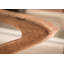 Buton teak 190x85x80 natural untreated Buton #22 Wooden Standard Steel Bench