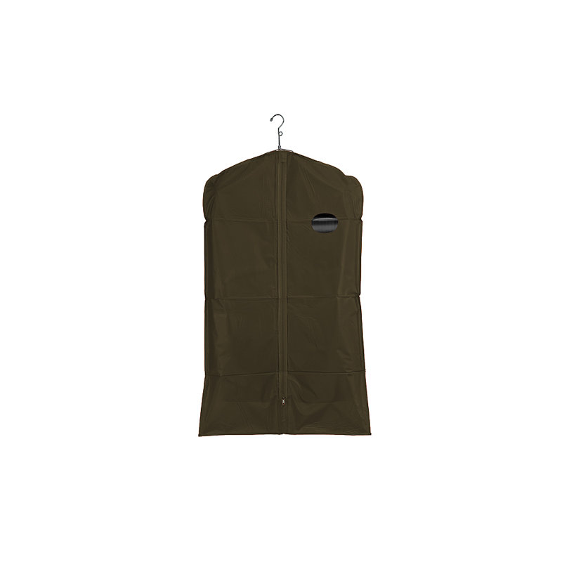Sac à vêtements en vinyle, Brun