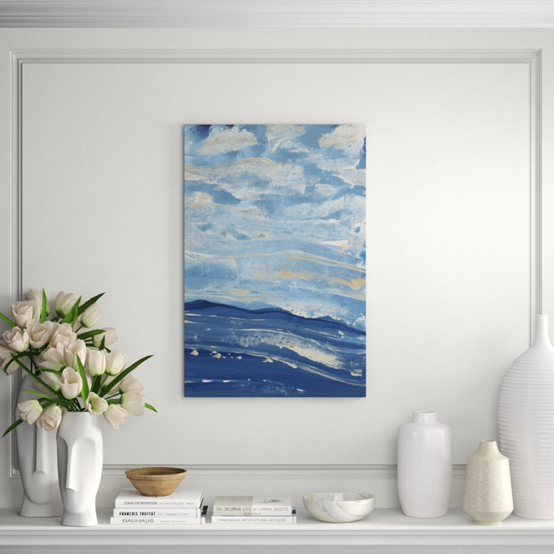 Golden Night II Print by Elena Carlie, 60" H x 40" W x 1.5'' D, Hand Embellishment Gold 