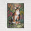  «Summer Tortoiseshell Cat» par Gale Pitt, art mural en métal, 24 po x 36 po