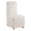 Chaise d'appoint rembourrée Colette avec roulettes-1534172661