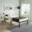 16 Inch Metal Platform Bed Frames With Wood Slat Support, Heavy Duty Mattress Foundation-677870538