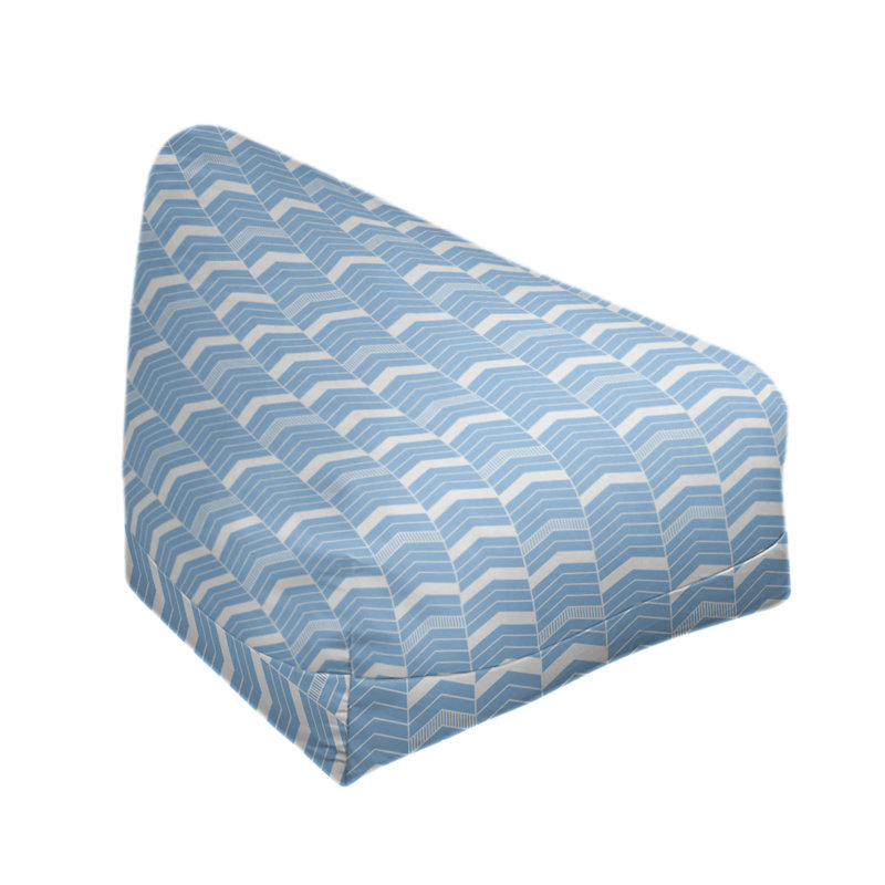 Fauteuil à billes standard &, H 38 po x L 42 po x P 29 po, Bourre en polyester, Bleu sarcelle