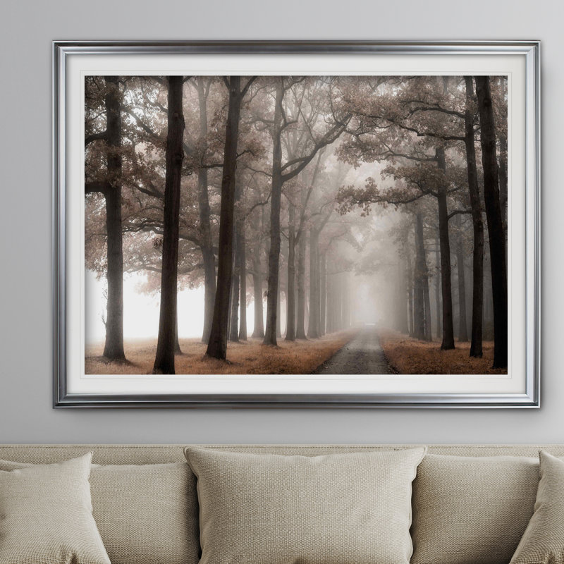 «Misty Road», impression, Argent, H 24 po x l 32 po x p 1,5 po