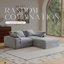 Canapé modulaire modulaire, 3 sièges, canapé modulaire compressé, canapé de style minimaliste moderne, canapé-lit, canapé confortable avec canapé et repose-pieds-724407522-724407520