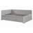 Full Size Upholstered L-Shaped Daybed with Twin Size Pop Up Trundle &amp; USB Ports - No Box Spring Needed, Durable Construction-334440523