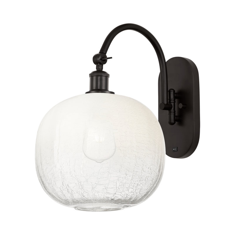 Applique pivotante 1 lumière Ballston - Brookhaven Sphere, Opal, Oil Rubbed Bronze