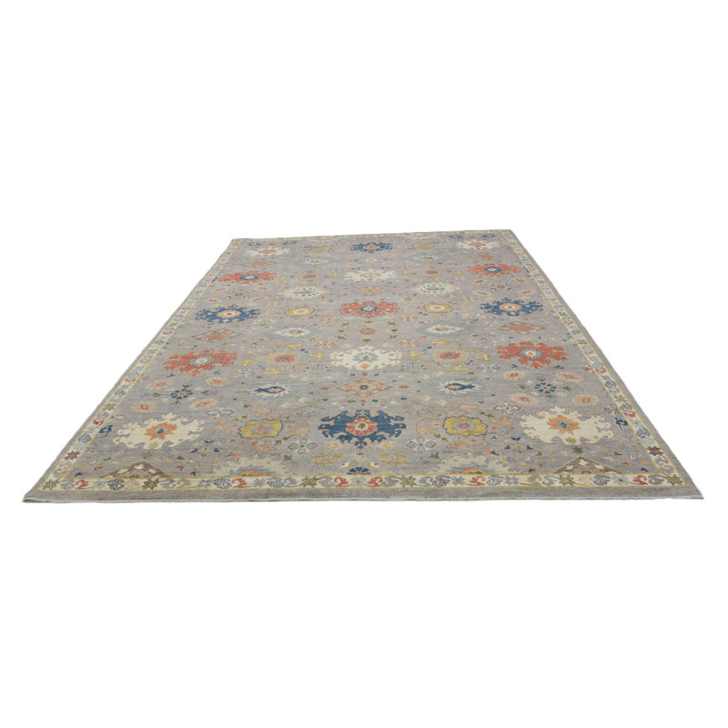 Traditional One-of-a-Kind Rectangle 8'10" X 12'1" Hand Knotted Area Rug