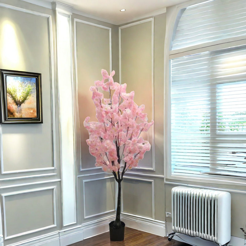Faux Cherry Blossom Tree