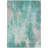 Machine Washable Indoor/Outdoor Claudian ACN1640 Teal Rug-104236024